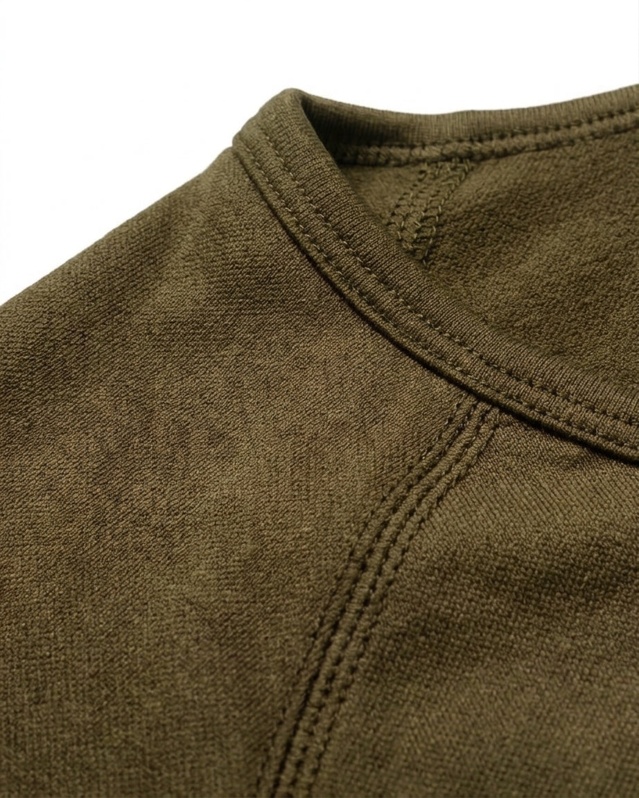 Luna | Premium Seamless Crop Top - Green