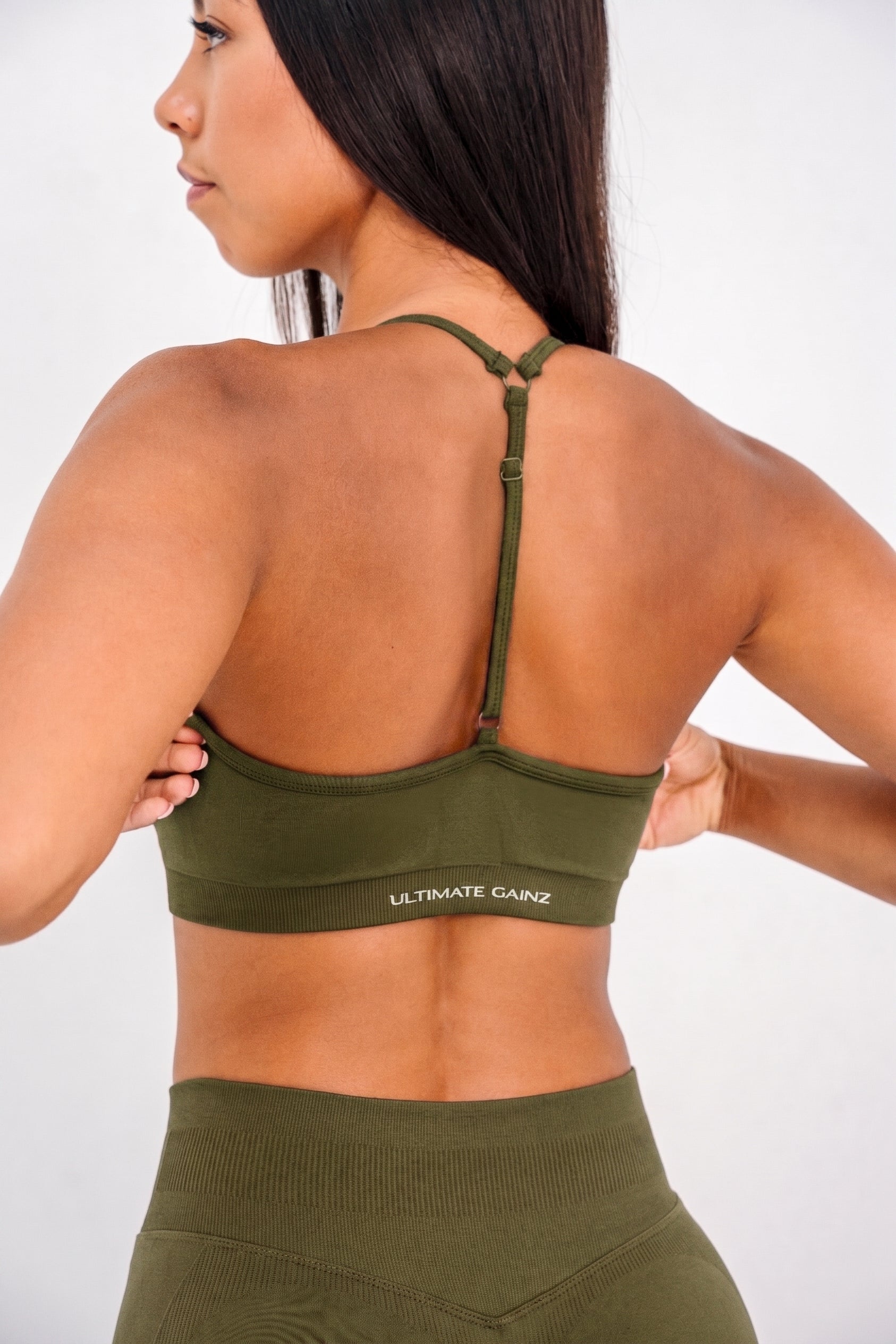 Luna | Premium Adjustable Sports Bra - Groen