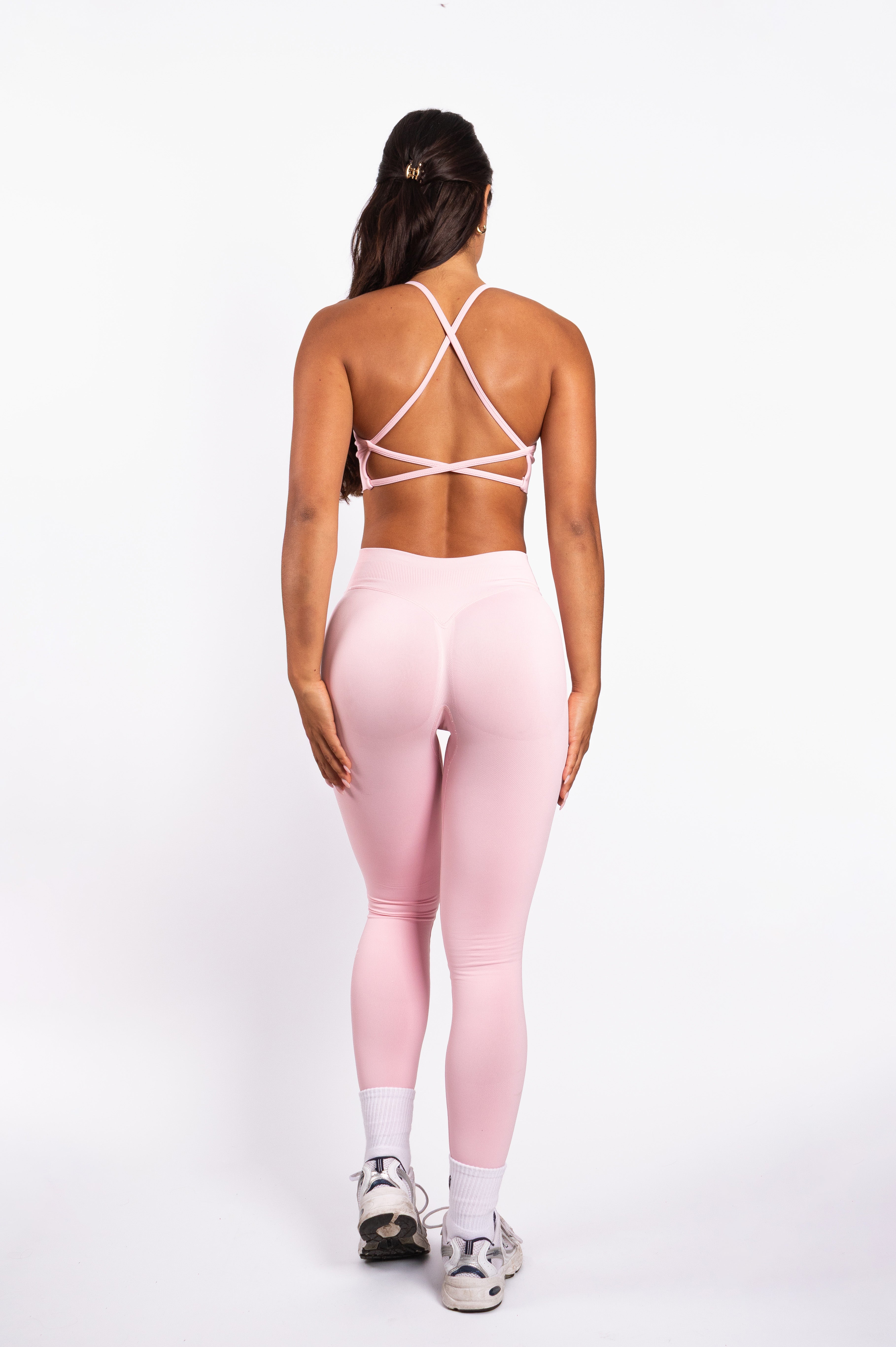 Beau | Cross Bra - Pink