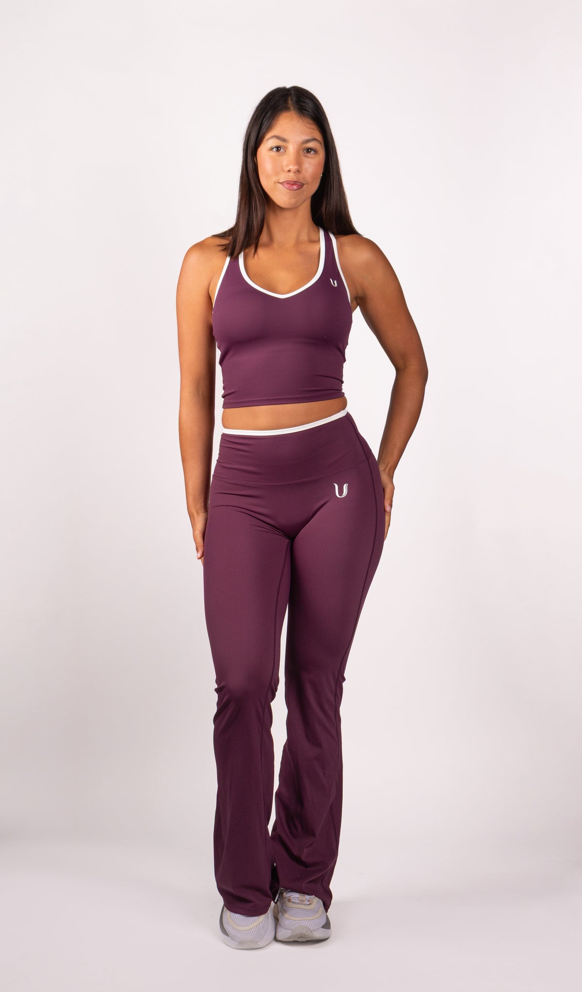 Ivy | Flare Legging – Bordeaux V2 - afbeelding 5
