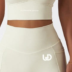 Palmer | Short Set With Pockets Ivory
