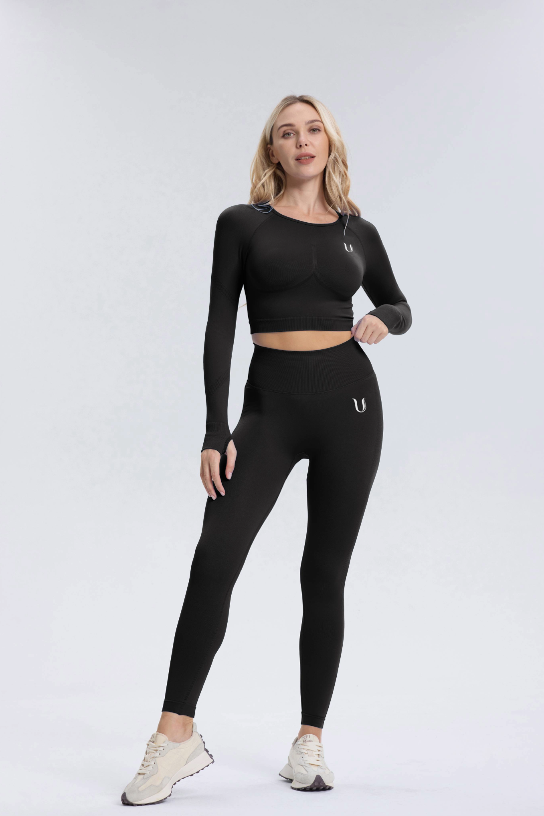 Leonie | Premium Scrunch Legging - Black