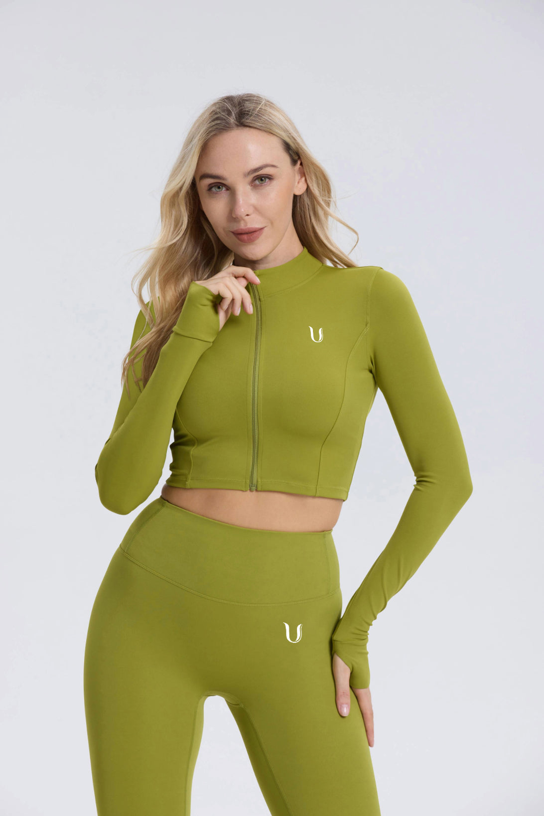 Hailey | Long Sleeve Top - Green