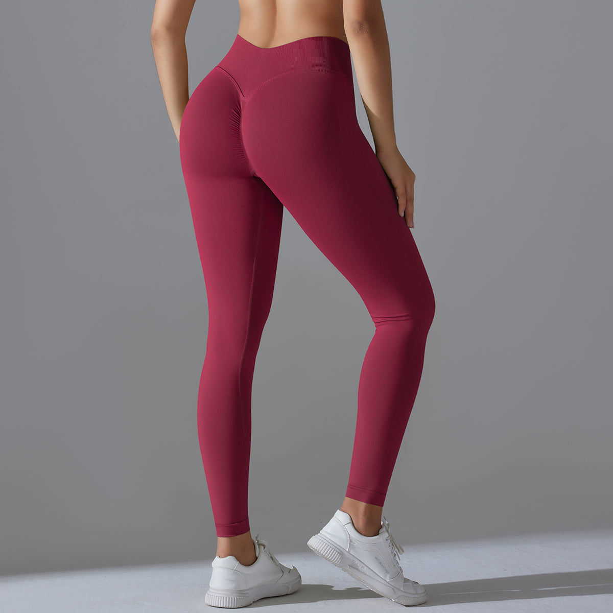 Mila V2 | Scrunch Sport Legging - Red