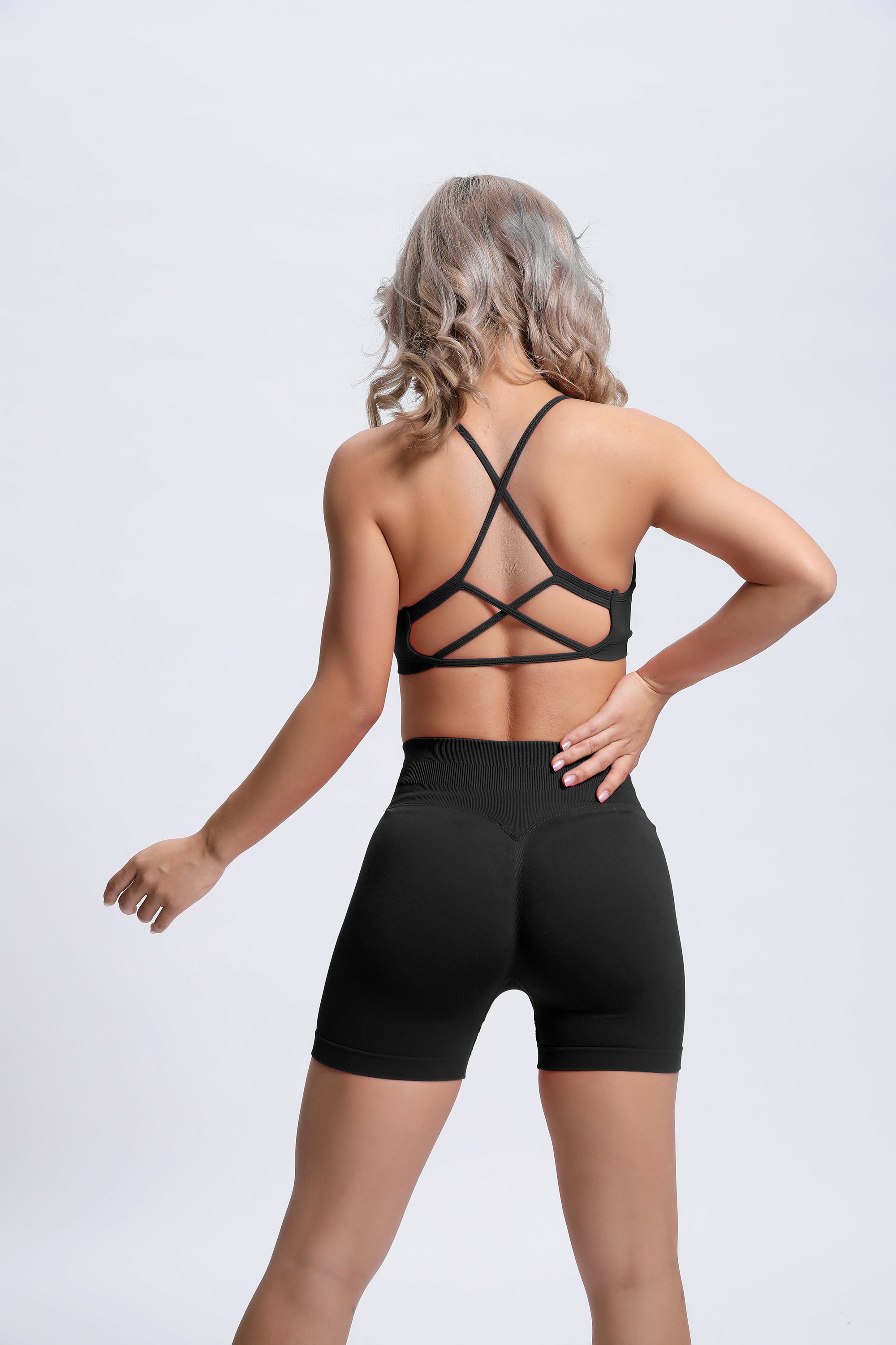 Joy | Sculpt Shorts with Scrunch – Green