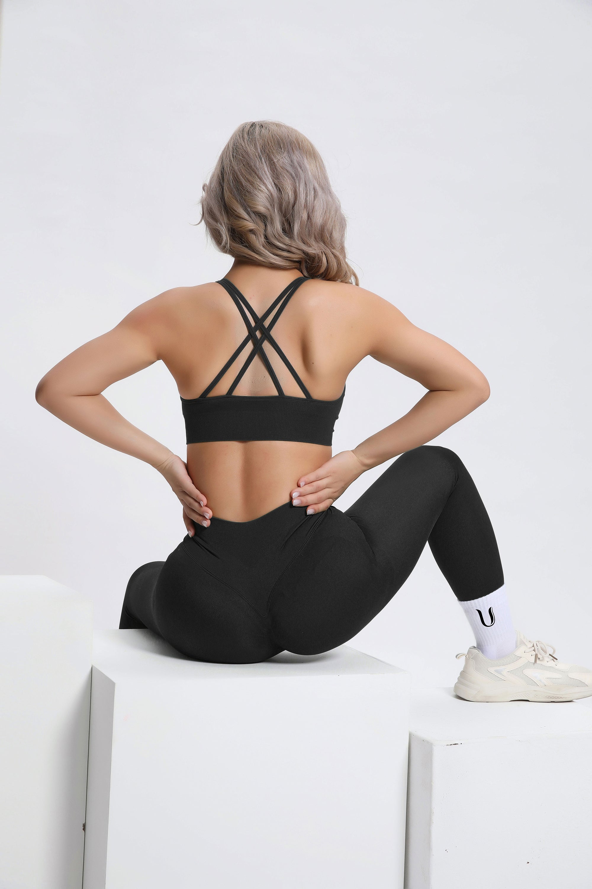 Olivia | Seamless Power Legging - Black