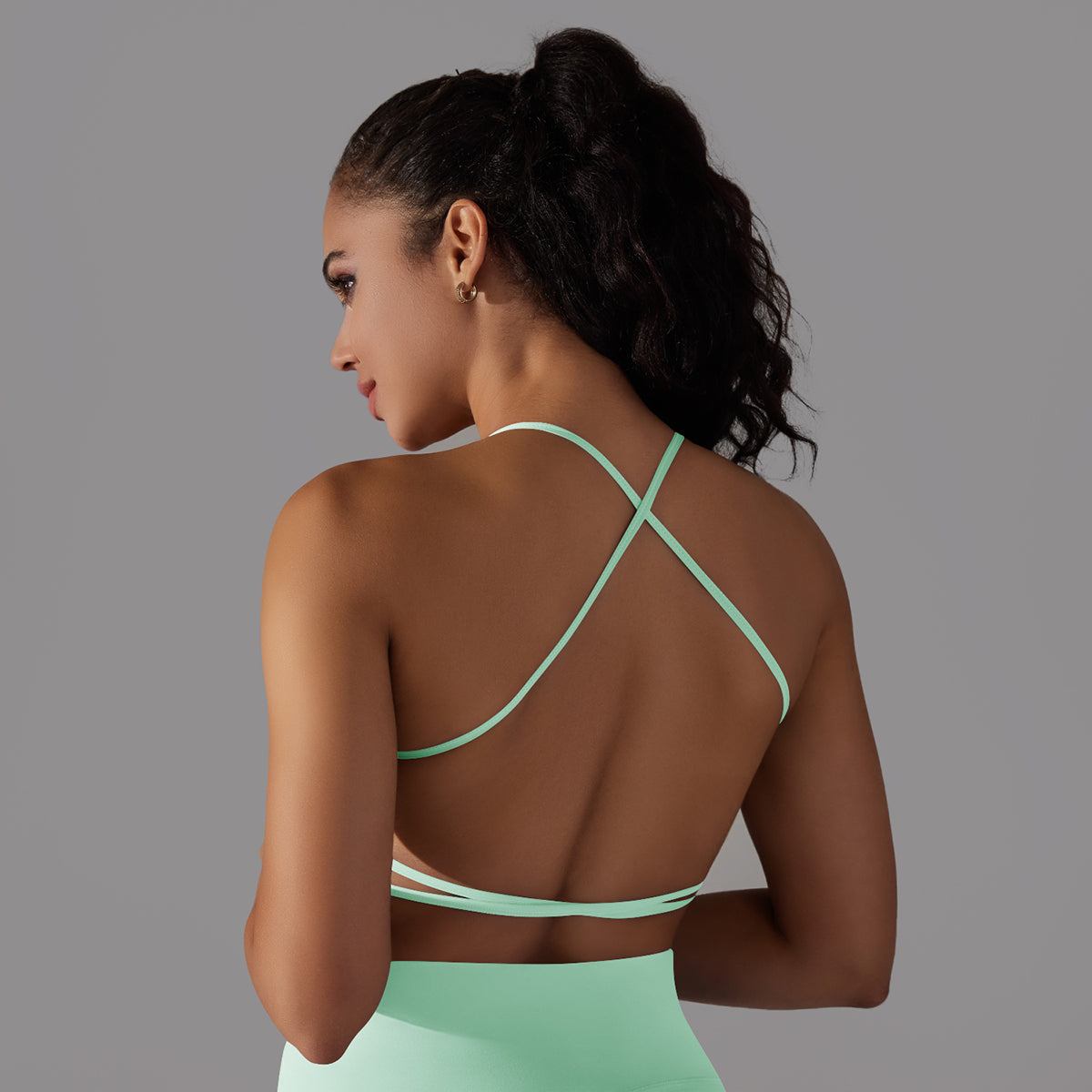 Mila | Legging-Top Set - Green