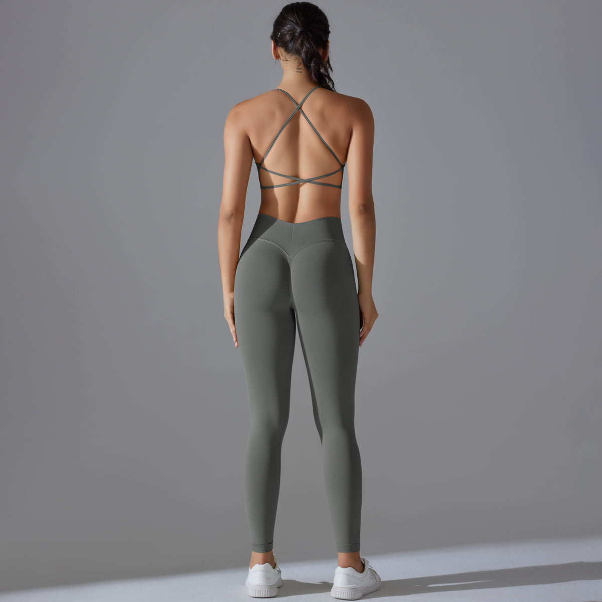 Mila V2 | Scrunch Sport Legging - Grey