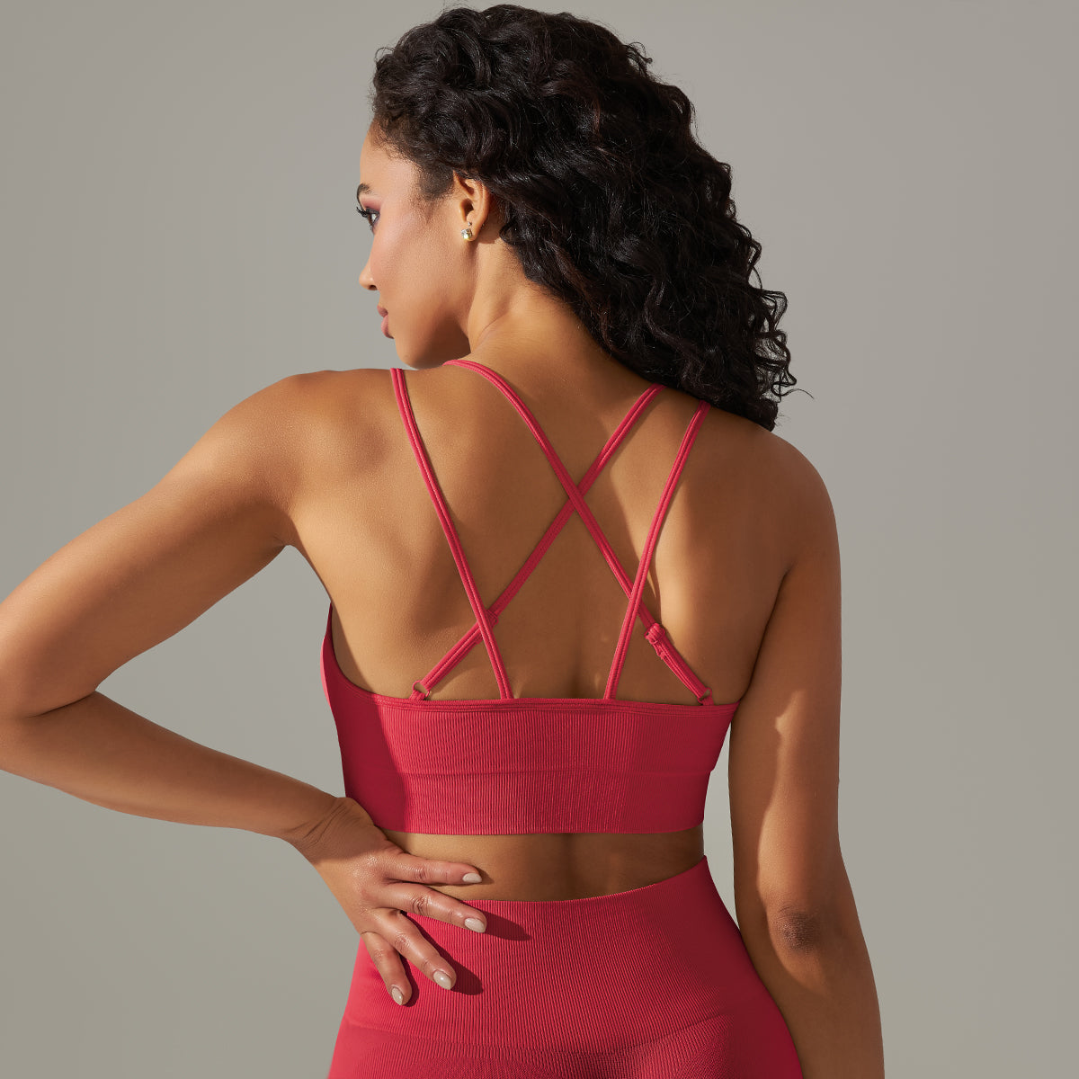 Liv | FlexCross Bra - Red