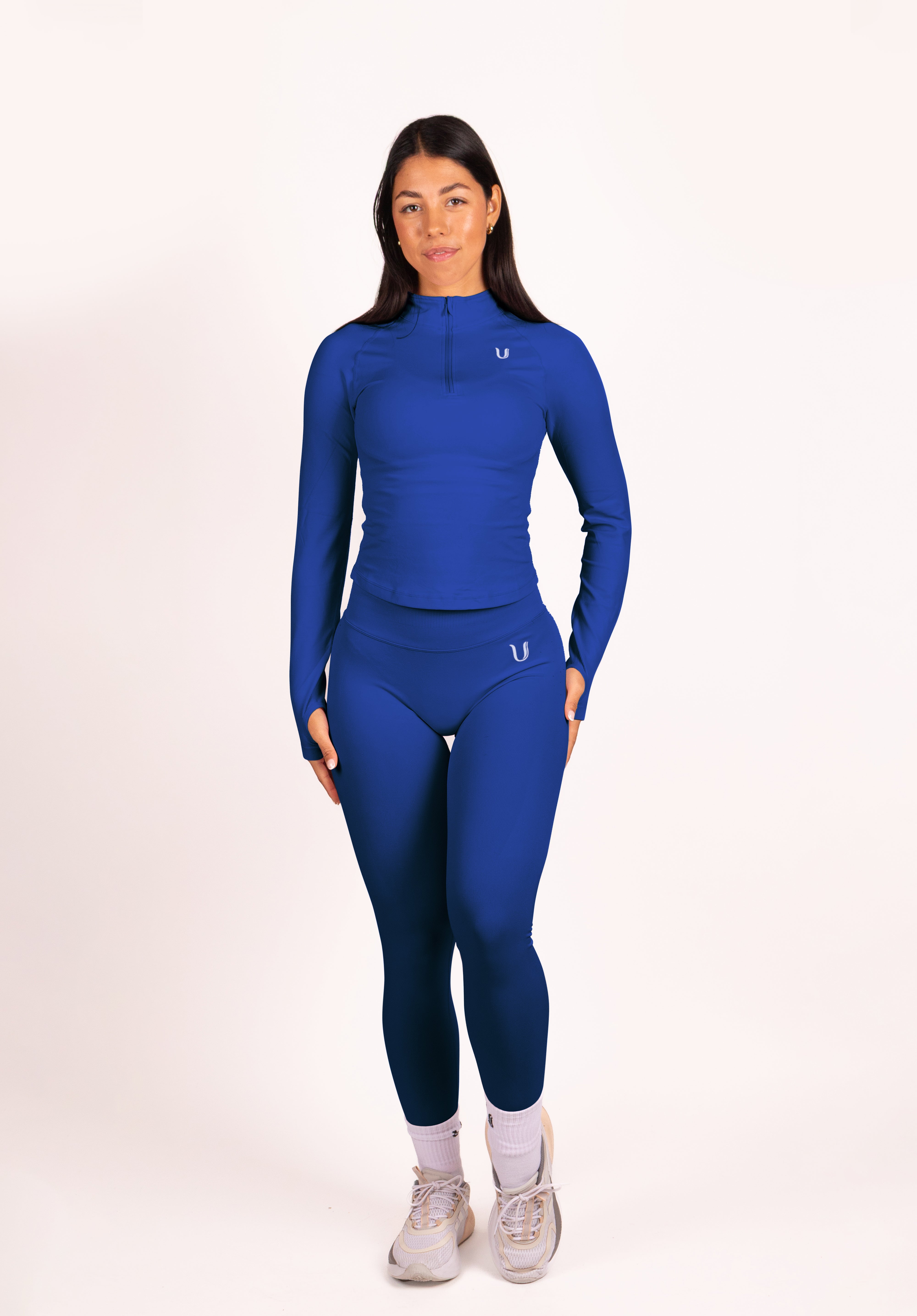 Beau Premium High Performance Scrunch Legging Donkerblauw - Dames activewear detail
