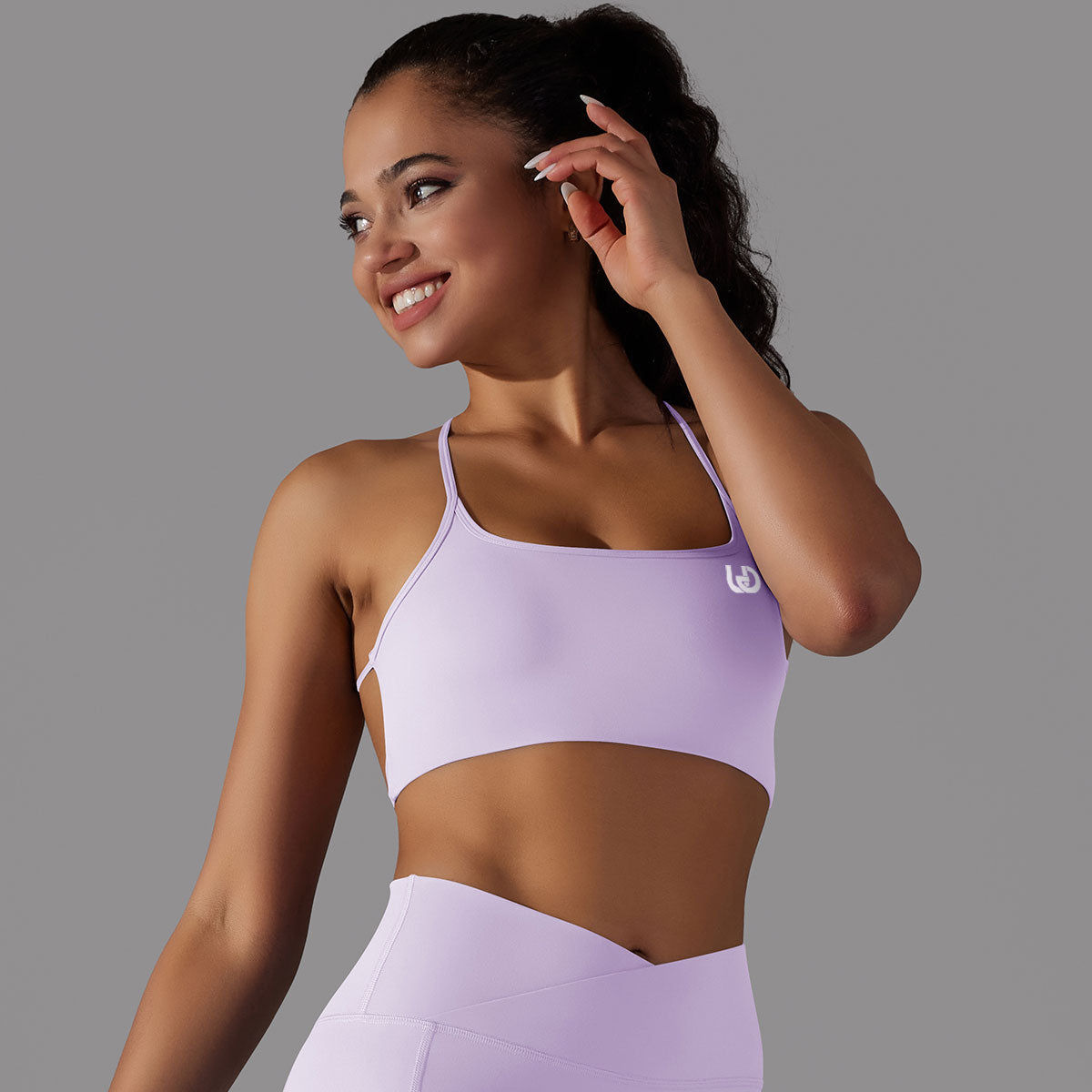 Mila | Strap Sport Bra Roze - Ultimate Gainz