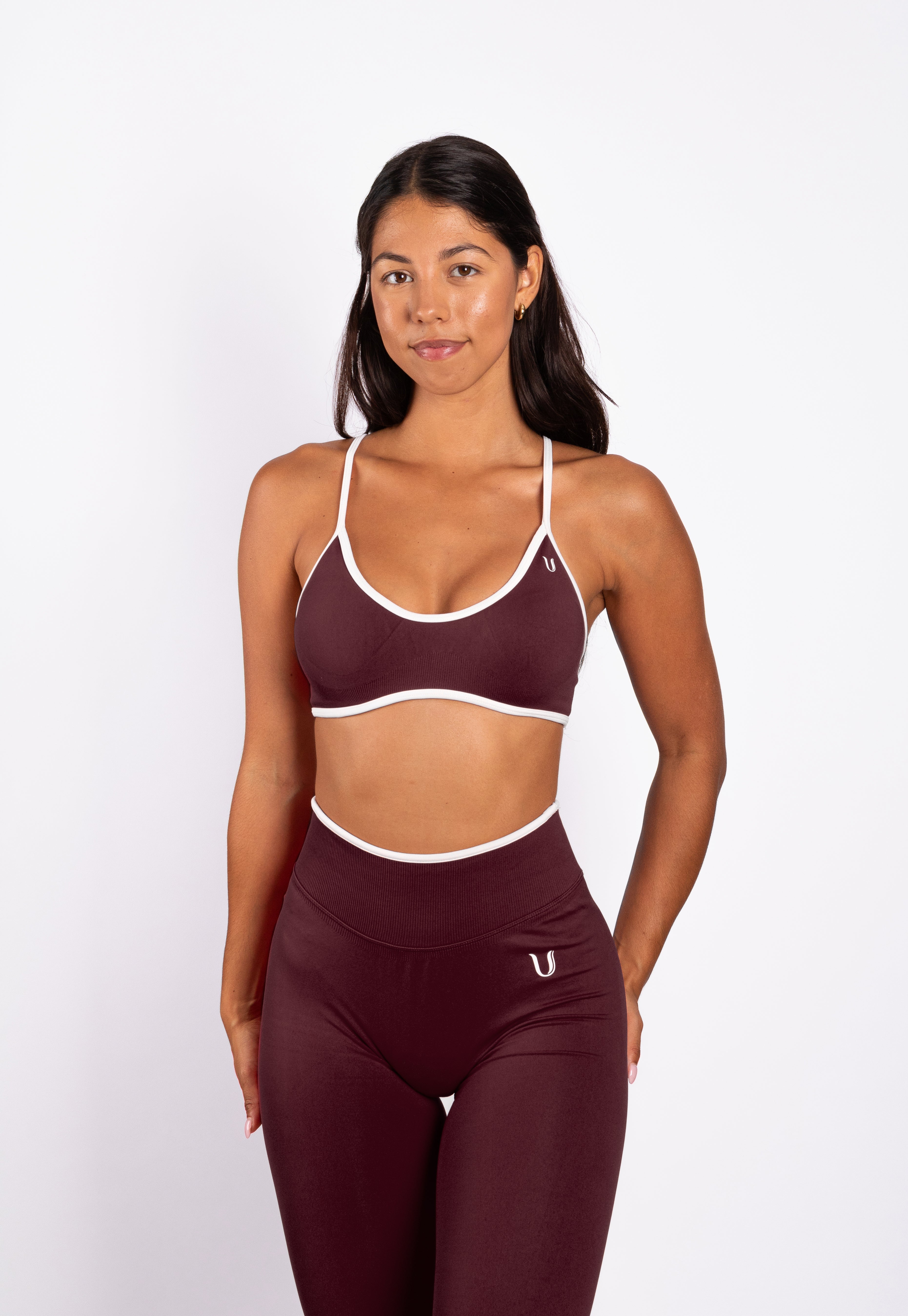 Ivy | Seamless Bra - Bordeaux