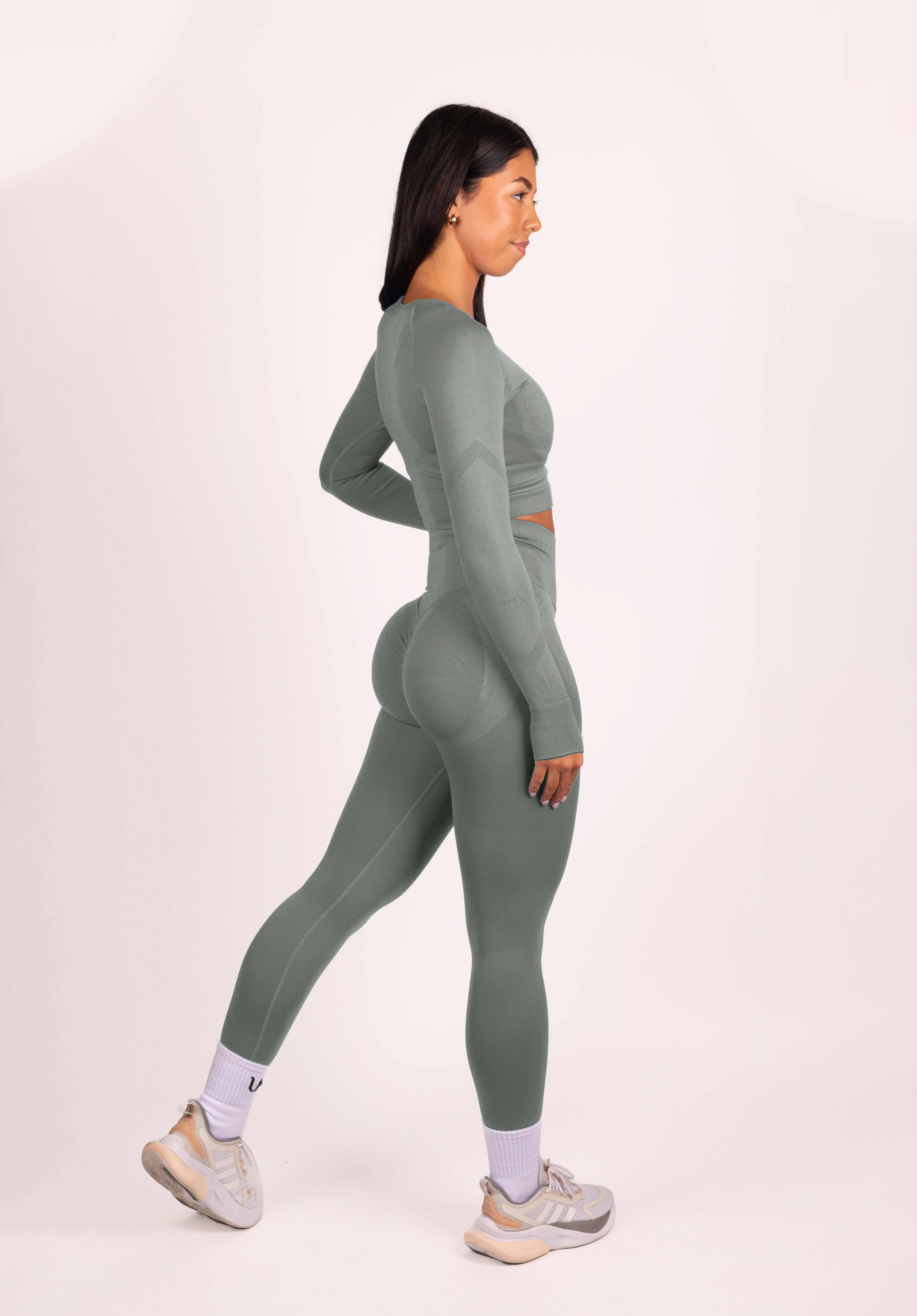 Leonie Set Lang Grijs - Dames sportkleding afbeelding 6