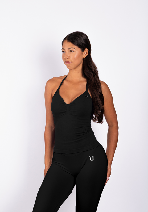Beau | Crop Top - Black