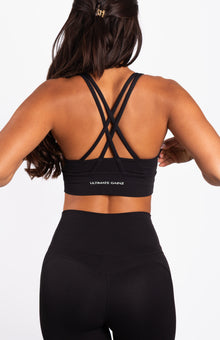 Kyra Cross  BH Zwart - Dames sportkleding afbeelding 6