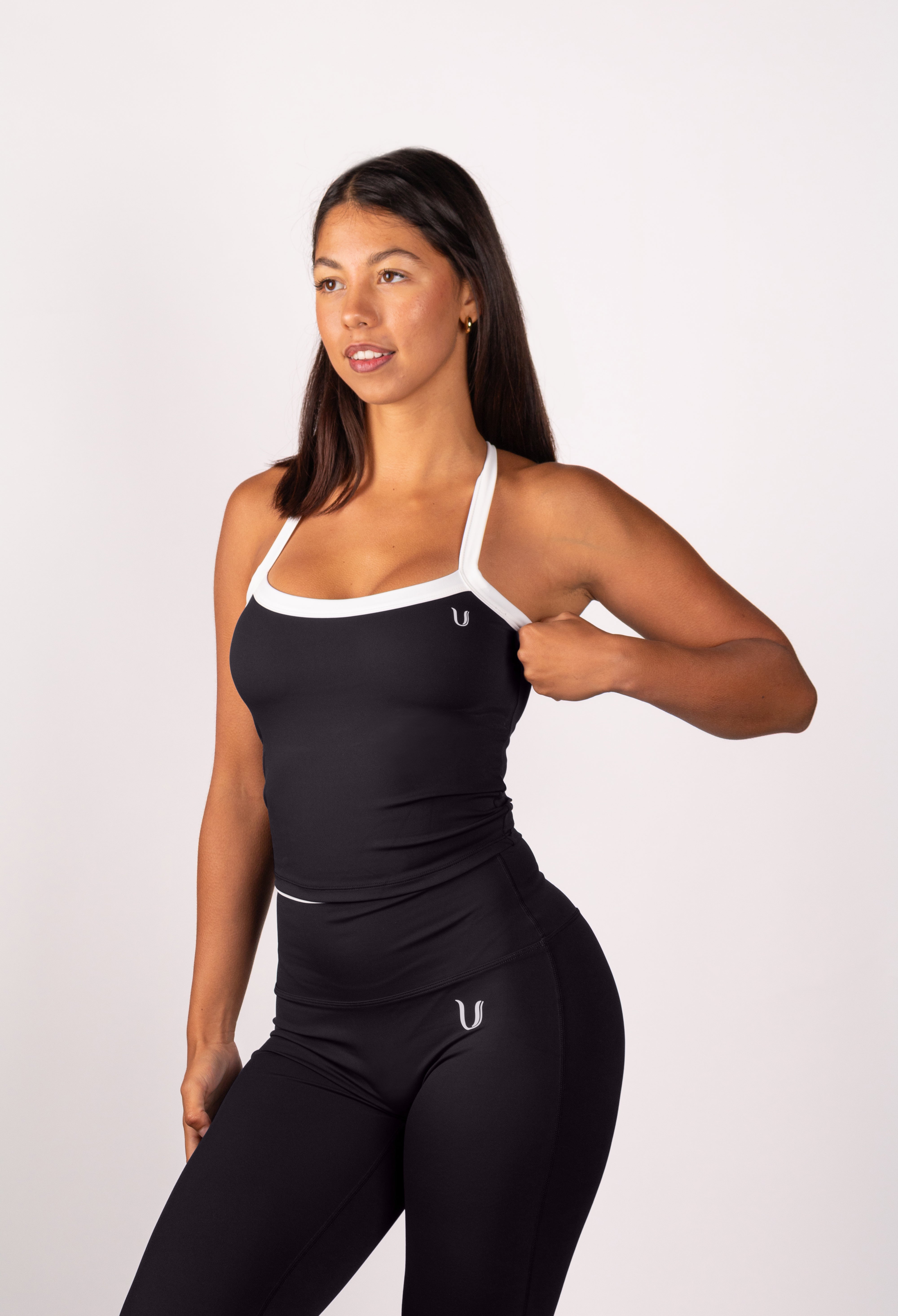 Ivy | Open Back Top – Black