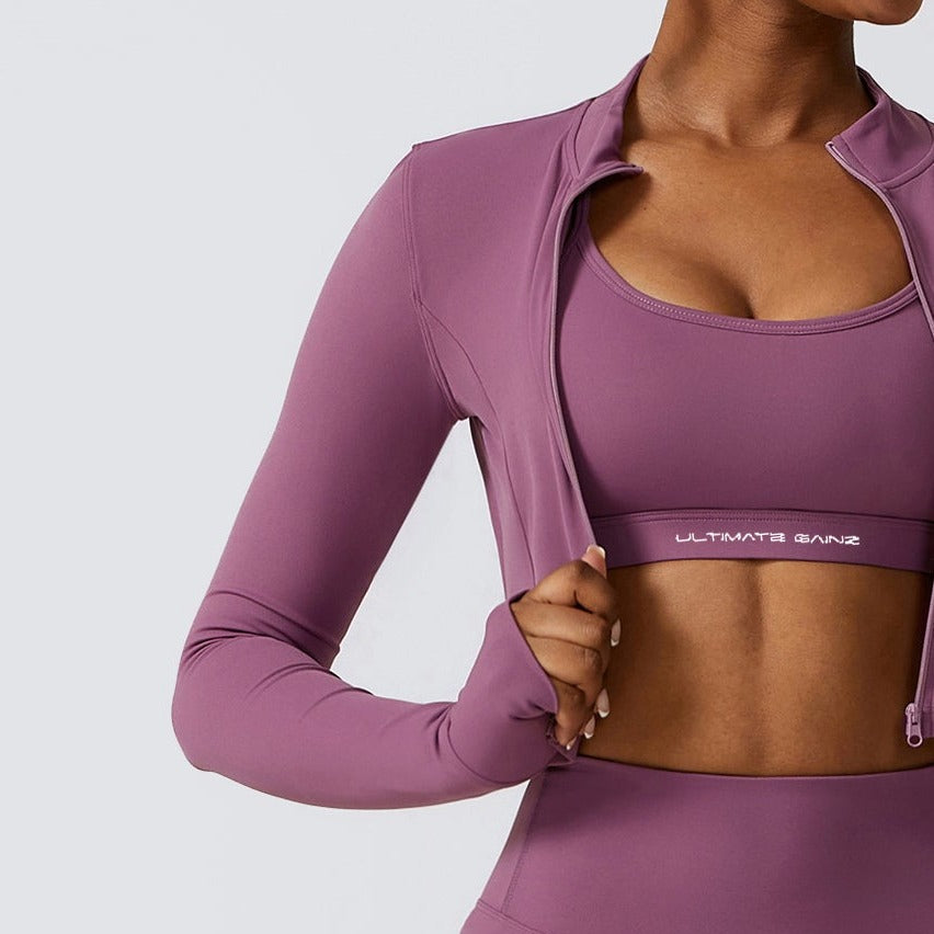 Hailey | Long Sleeve Top - LightPurple