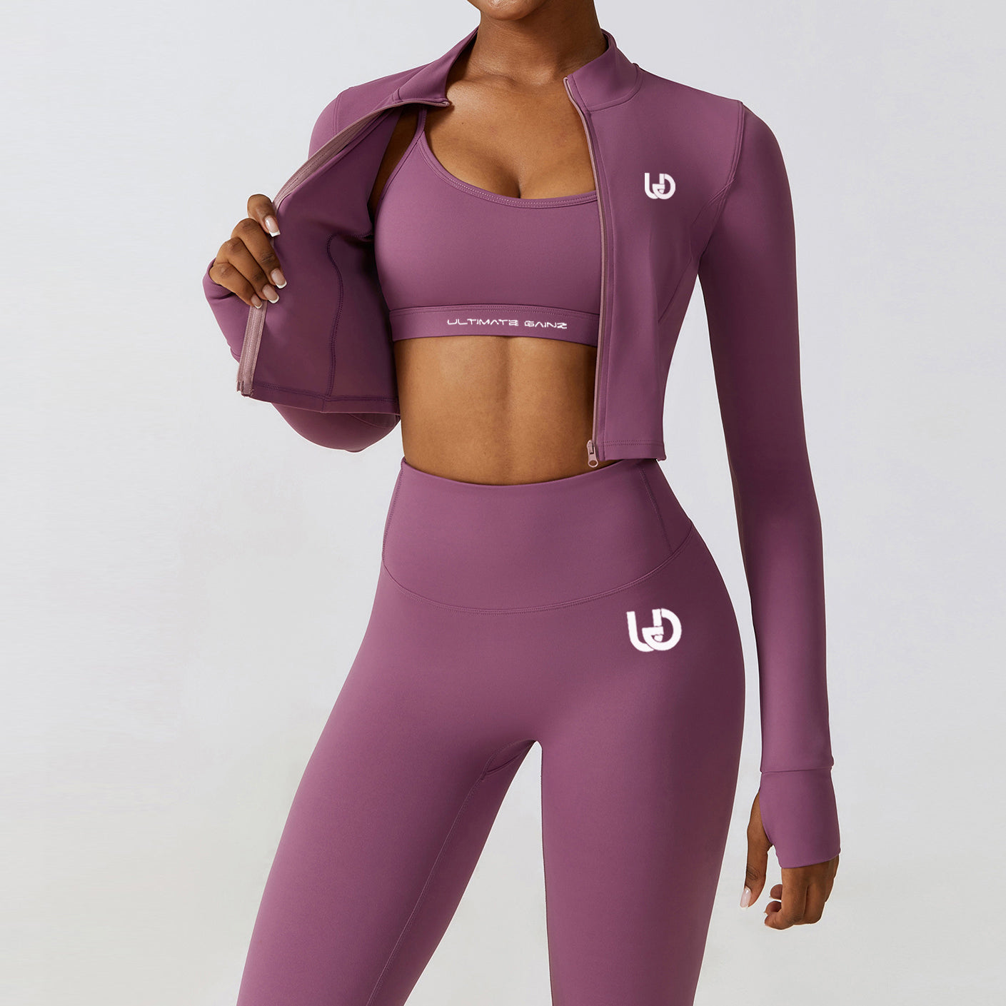 Hailey | Long Sleeve Top - LightPurple