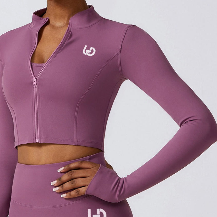 Hailey | Long Sleeve Top - LightPurple