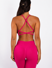 Beau | Cross Bra - Pink